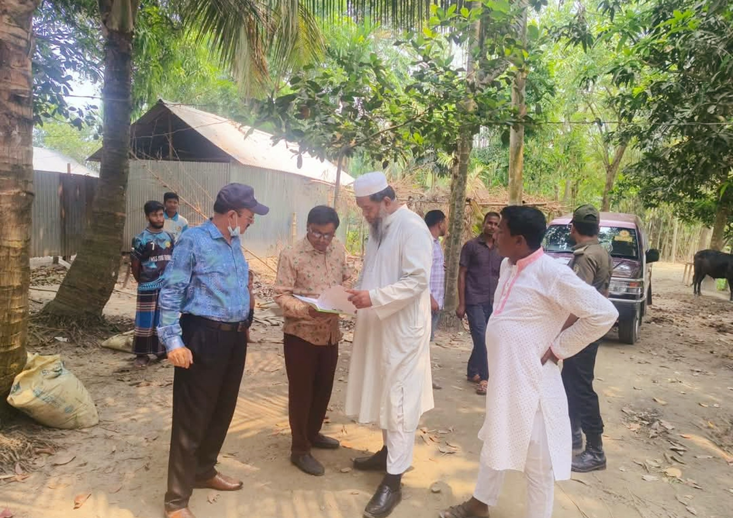 প্রকল্পের কাজে অনিয়ম হলে কাউকে ছাড় দেয়া হবে না: ইউএনও’র হুশিয়ারি