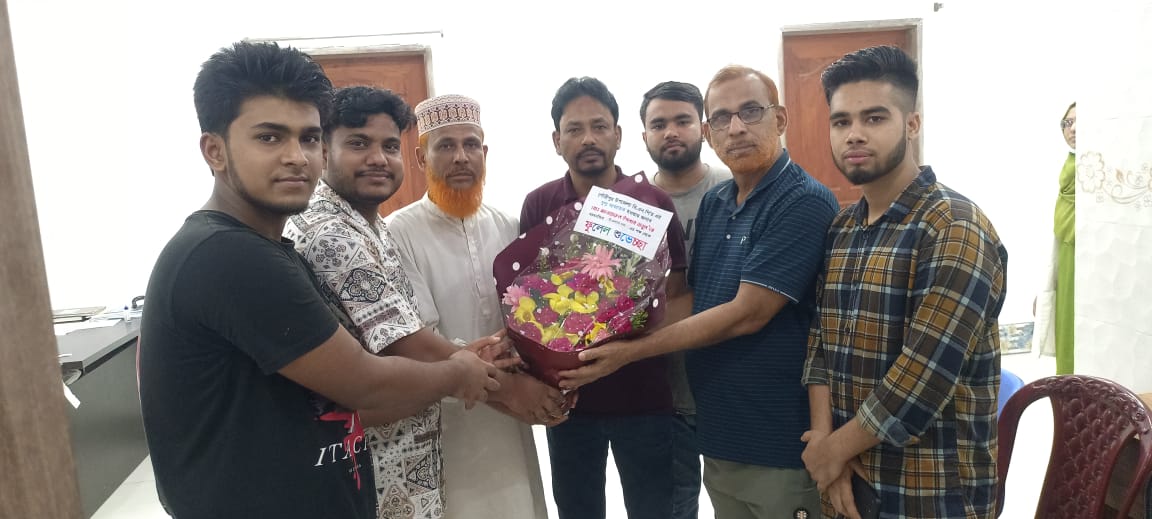 আনোয়ারুল ইসলাম বাবুলকে সংবর্ধনা—উত্তর জেলা গৌরিপুর উপজেলা বিএনপির যুগ্ম সম্পাদকের দায়িত্ব লাভে আনন্দ