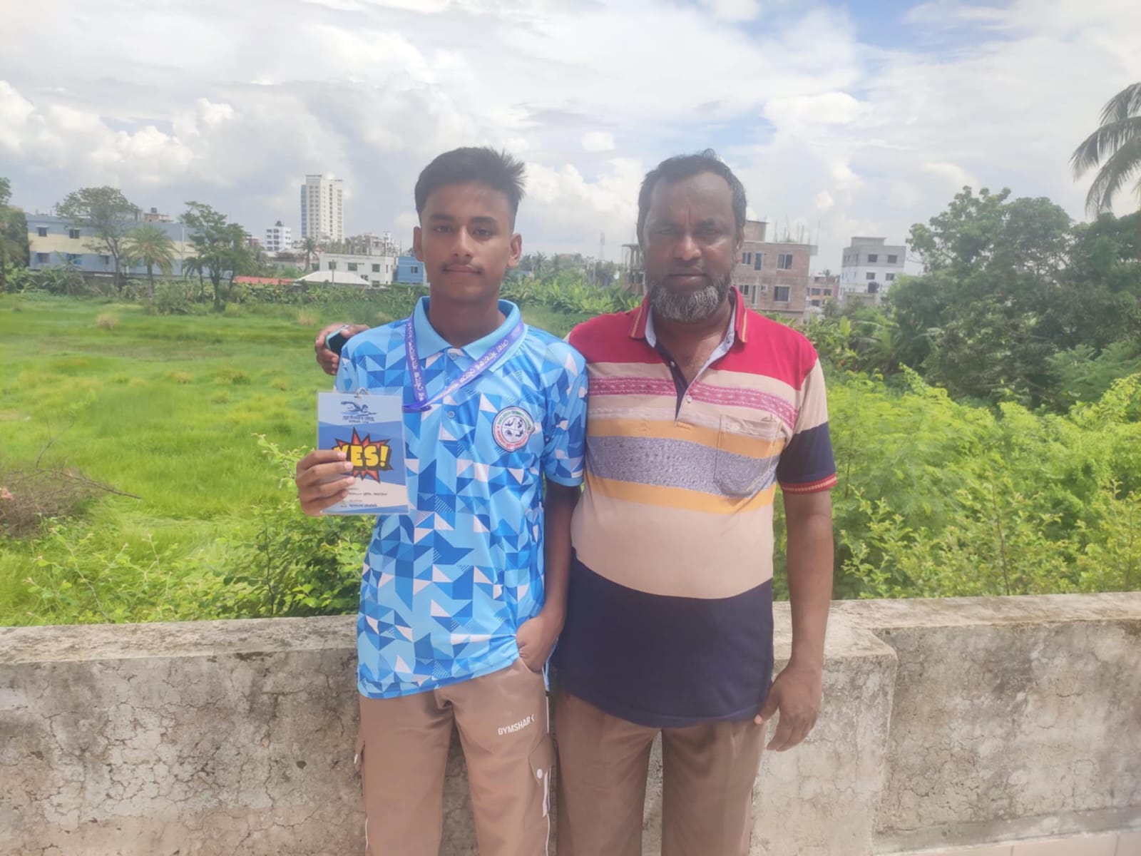 শরণখোলার তামিম এখন জাতীয় সাঁতার প্রশিক্ষণে