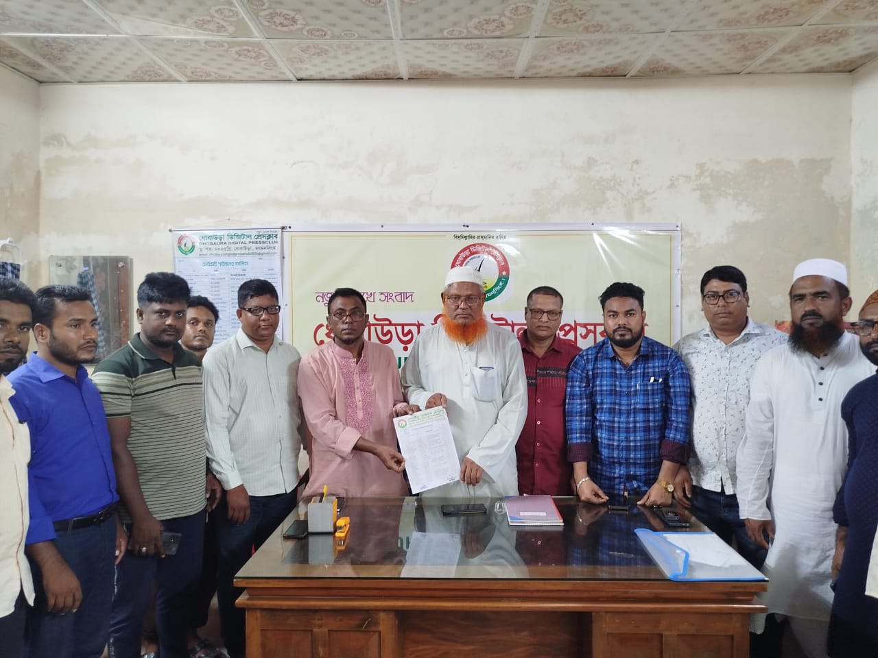 ধোবাউড়ায় সাংবাদিকতায় ডিজিটাল বিপ্লব: নতুন প্রেসক্লাবের গৌরবময় সূচনা